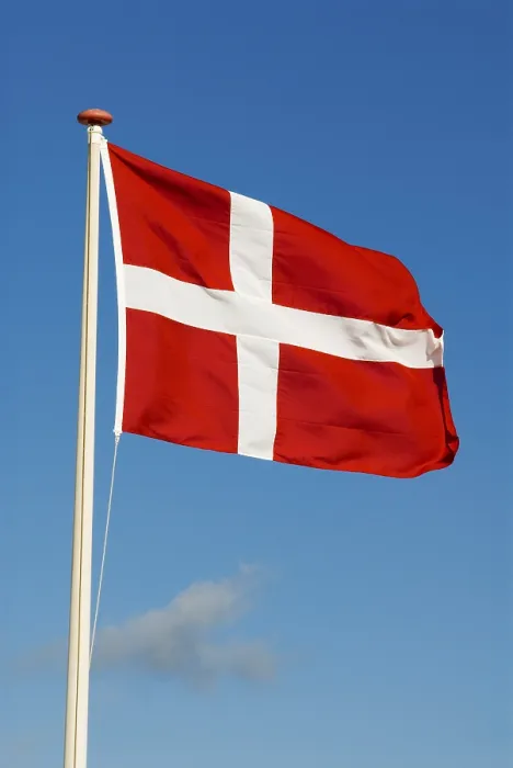 Framed Print : Denmark Flag Print Framed Print : Denmark Flag Print