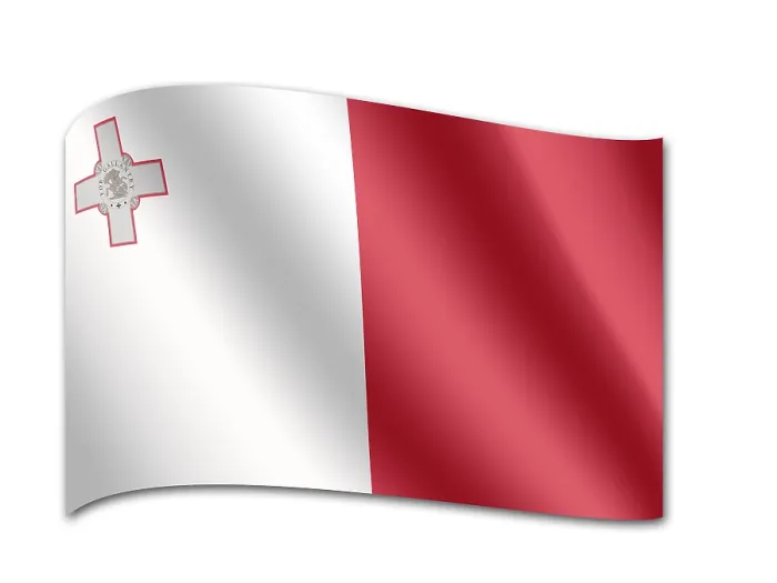 Framed Print : Malta Flag Print Framed Print : Malta Flag Print