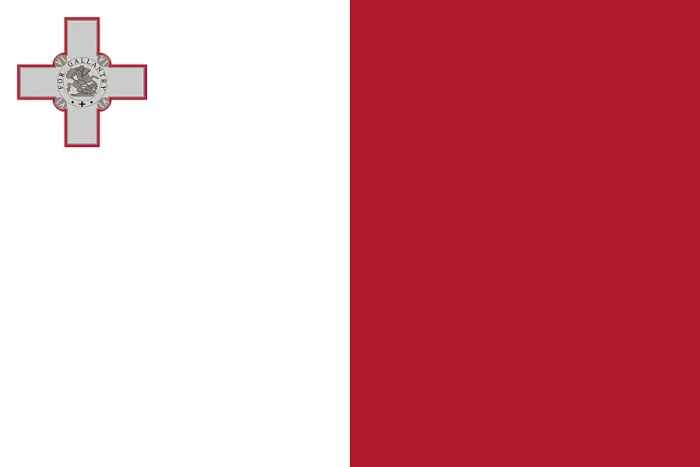 Framed Print : Vector Flag of Malta Print