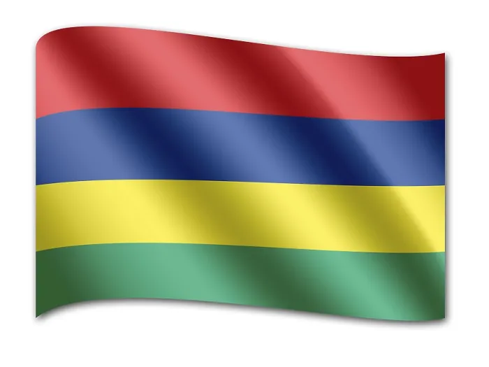 Framed Print : Mauritius Flag Print