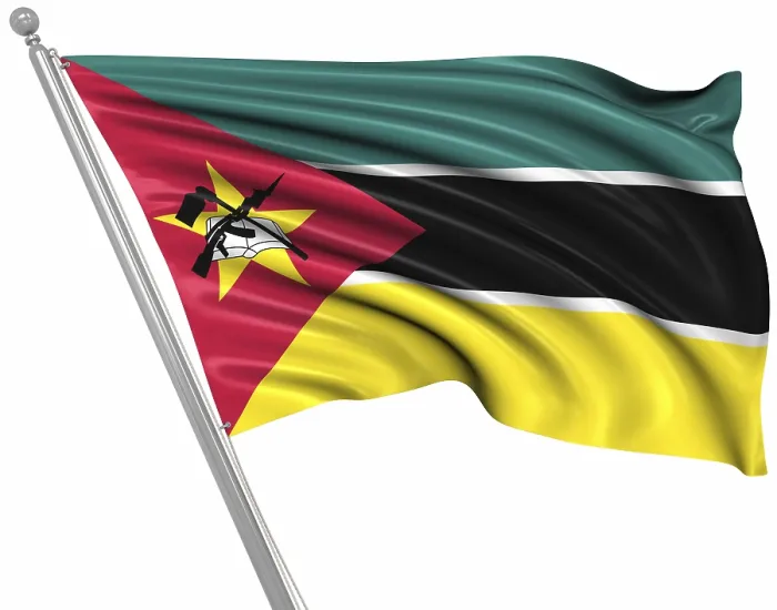 Framed Print : Computer Generated 3D Rendered Flag of Mozambique Print Framed Print : Computer Generated 3D Rendered Flag of Mozambique Print