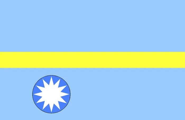 Framed Print : Nauru Flag Print Framed Print : Nauru Flag Print