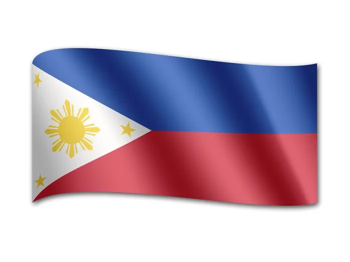 Framed Print : Print of the Flag of the Philippines