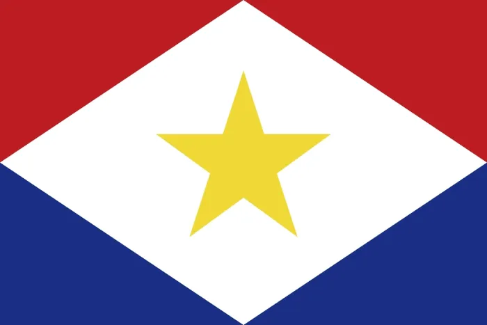 Framed Print : Vector Print of the Flag of Saba Framed Print : Vector Print of the Flag of Saba