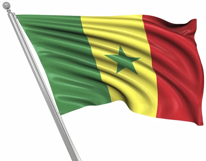 Framed Print : Computer Generated 3D Rendered Print of the Flag of Senegal Framed Print : Computer Generated 3D Rendered Print of the Flag of Senegal