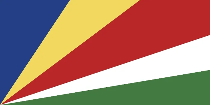 Framed Print : Flag of the Seychelles Print Framed Print : Flag of the Seychelles Print