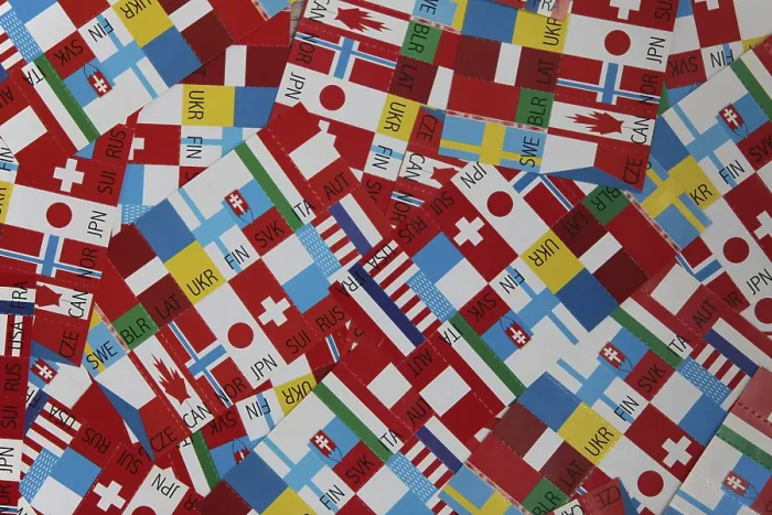 Framed Print : Flags of the World Print Collection Framed Print : Flags of the World Print Collection