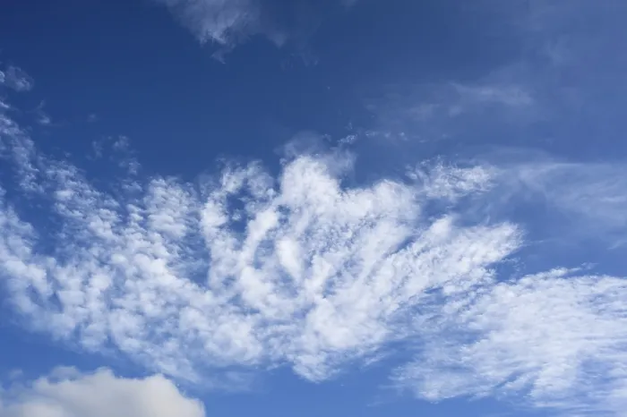 Framed Print : Fleecy Clouds Print: Cirrocumulus Formation Framed Print : Fleecy Clouds Print: Cirrocumulus Formation