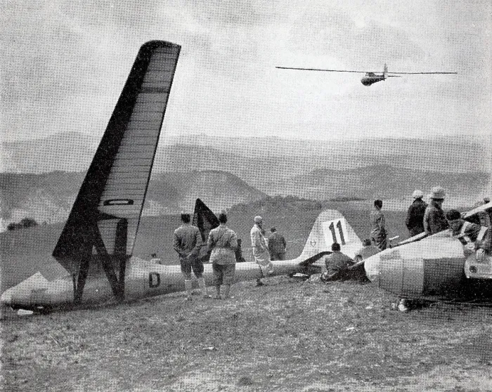 Framed Print : Historical Flight Operation Print, Wasserkuppe, 1934 Framed Print : Historical Flight Operation Print, Wasserkuppe, 1934