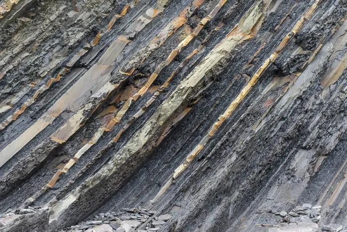 Framed Print : Deba Flysch Rock Layer Print, Basque Country Coast, Spain Framed Print : Deba Flysch Rock Layer Print, Basque Country Coast, Spain