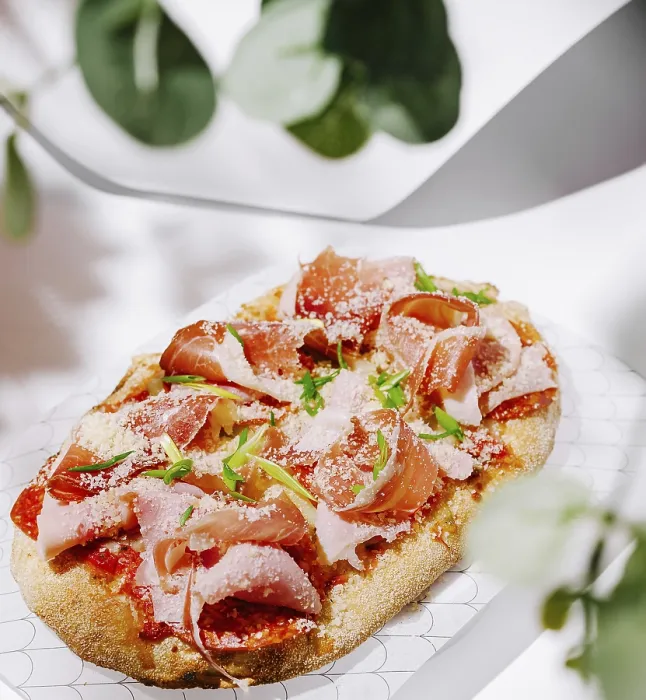 Framed Print : Gourmet Flatbread Print