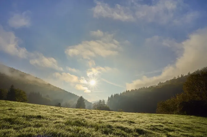 Framed Print : Schneeberg Landscape Print, Bavaria, Germany Framed Print : Schneeberg Landscape Print, Bavaria, Germany