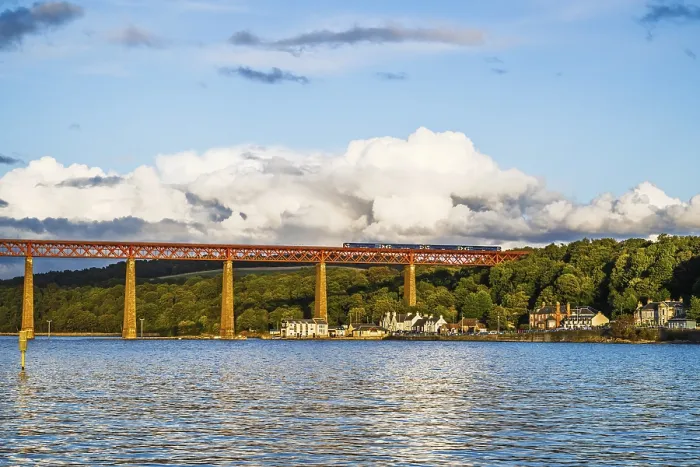 Framed Print : Forth Bridge Print, Queensferry Crossing, Scotland Framed Print : Forth Bridge Print, Queensferry Crossing, Scotland