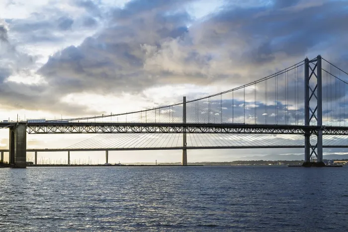 Framed Print : Forth Bridge Print, Queensferry Crossing, Scotland Framed Print : Forth Bridge Print, Queensferry Crossing, Scotland