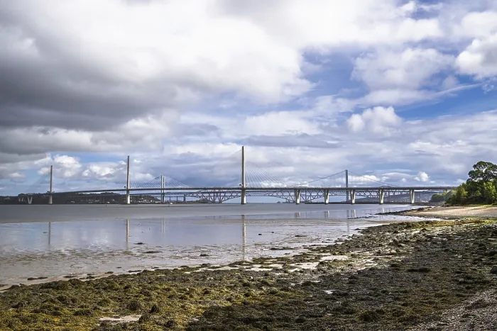 Framed Print : Forth Bridge Print, Queensferry Crossing, Scotland Framed Print : Forth Bridge Print, Queensferry Crossing, Scotland