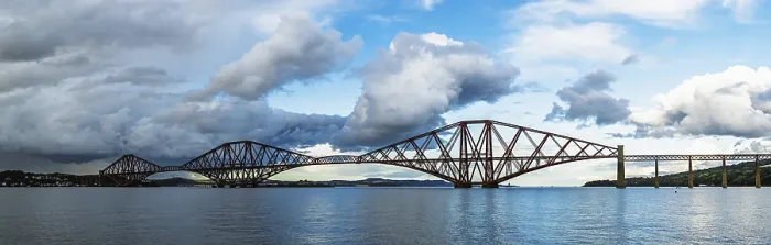 Framed Print : Forth Bridge Print, Queensferry Crossing, Scotland