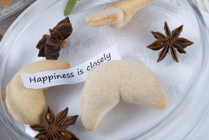 Framed Print : Fortune Cookie Print Framed Print : Fortune Cookie Print