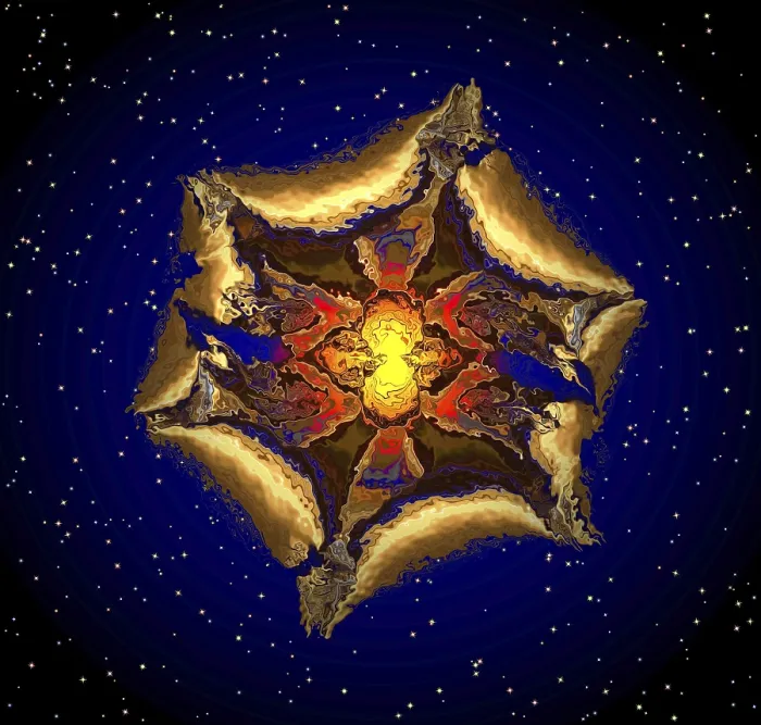 Framed Print : Fractal Print: Geometric Patterns in Nature Framed Print : Fractal Print: Geometric Patterns in Nature