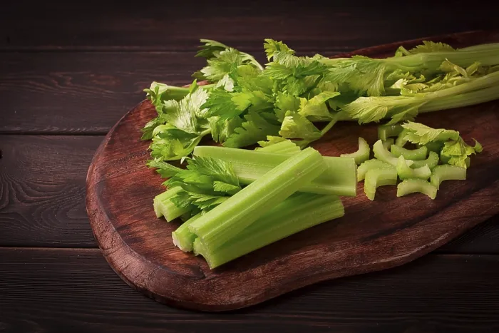 Framed Print : Dark Background Fresh Celery Print Framed Print : Dark Background Fresh Celery Print