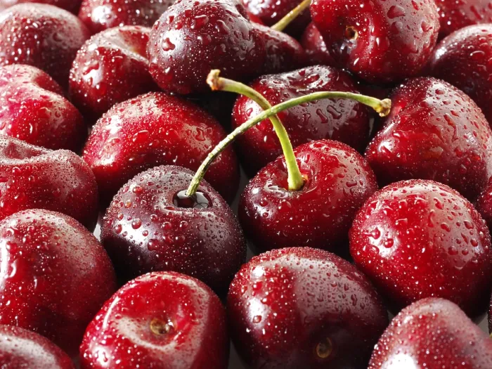 Framed Print : Fresh Cherries Print