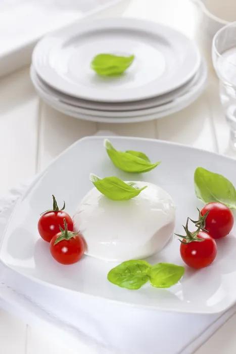 Framed Print : Fresh Mozzarella Print with Cherry Tomatoes and Basil Framed Print : Fresh Mozzarella Print with Cherry Tomatoes and Basil