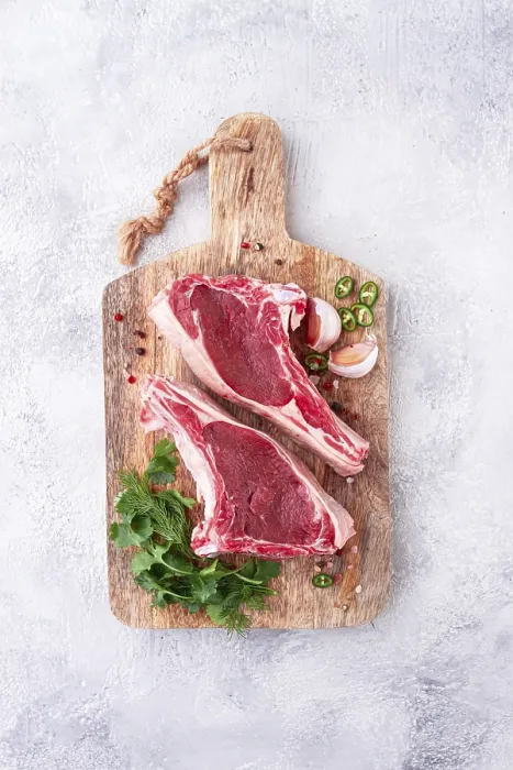Framed Print : Fresh Beef on the Bone Print Framed Print : Fresh Beef on the Bone Print