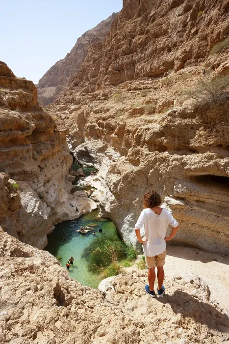 Framed Print : Freshwater Pool Print, Wadi Shab Oman Framed Print : Freshwater Pool Print, Wadi Shab Oman