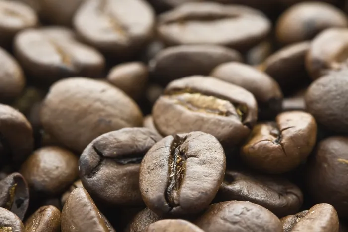 Framed Print : Fried Coffee Beans Print