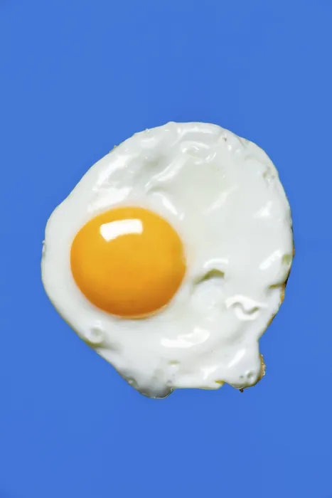 Framed Print : Fried Egg Print