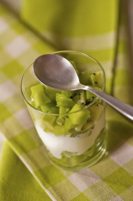 Framed Print : Fruit Yoghurt in a Jar Print Framed Print : Fruit Yoghurt in a Jar Print