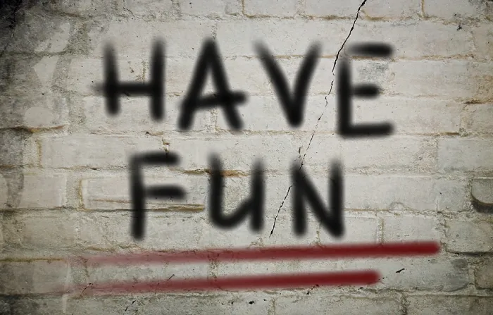 Framed Print : Have Fun Concept Print Artwork