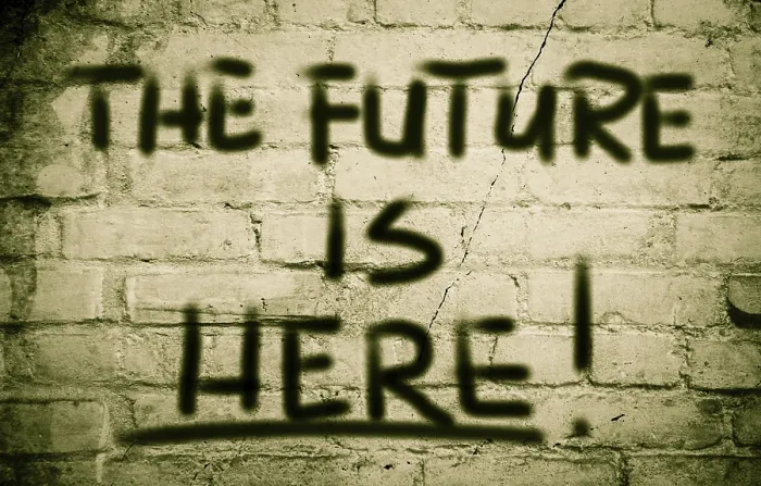 Framed Print : The Future Is Here Print Framed Print : The Future Is Here Print