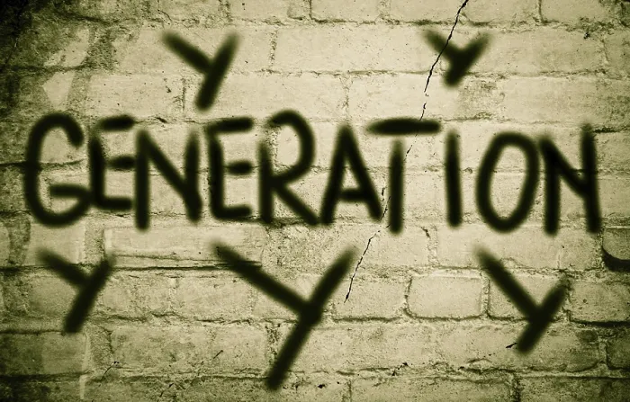 Framed Print : Generation Y Print Concept Framed Print : Generation Y Print Concept