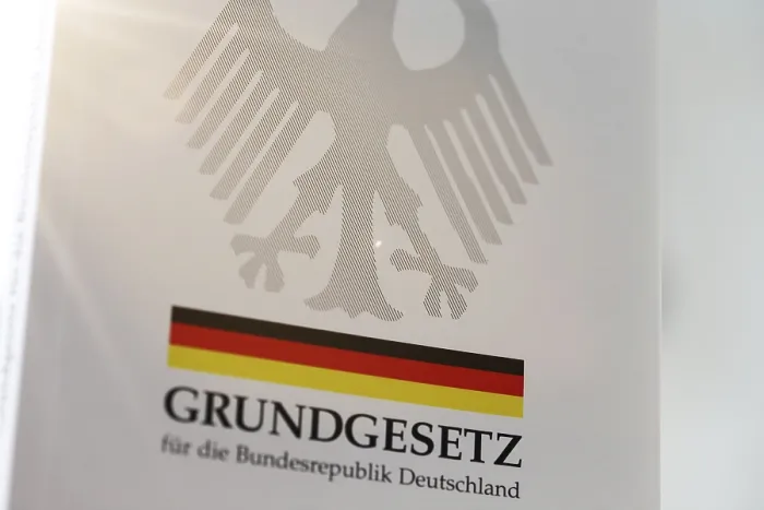Framed Print : German Basic Law Print