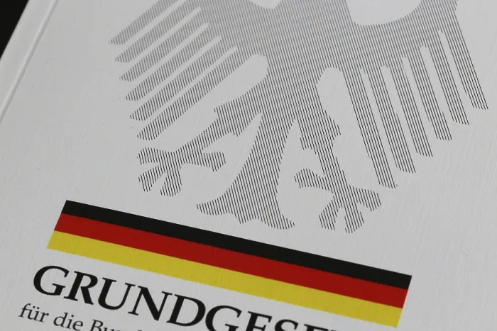 Framed Print : German Basic Law Print