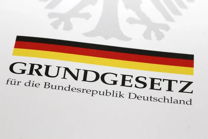 Framed Print : German Basic Law Print Framed Print : German Basic Law Print
