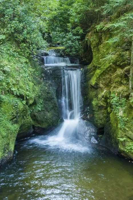 Framed Print : Geroldsauer Wasserfall Waterfall Print, Schwarzwald, Germany