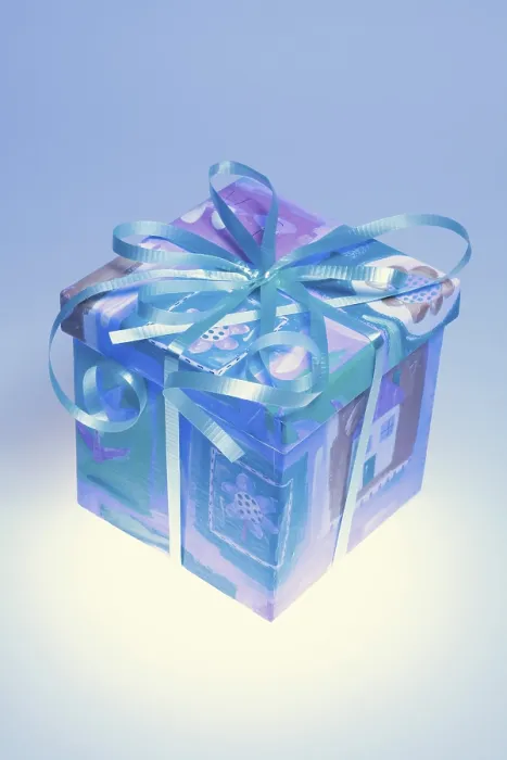 Framed Print : Gift Box Print - Gift Box Image Framed Print : Gift Box Print - Gift Box Image
