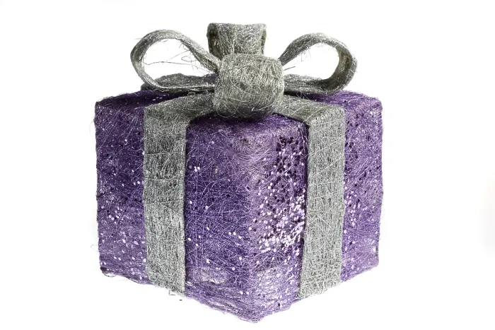 Framed Print : Gift Box Print, Present in Gift Box