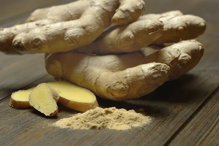 Framed Print : Ginger, Ginger Root and Powder Print - Zingiber officinale Framed Print : Ginger, Ginger Root and Powder Print - Zingiber officinale