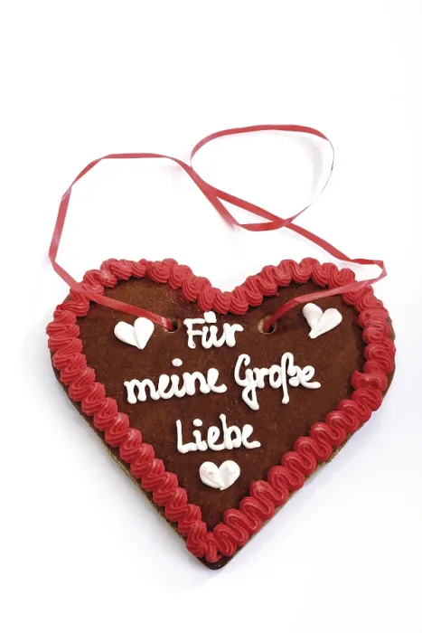 Framed Print : Gingerbread Heart Print Framed Print : Gingerbread Heart Print