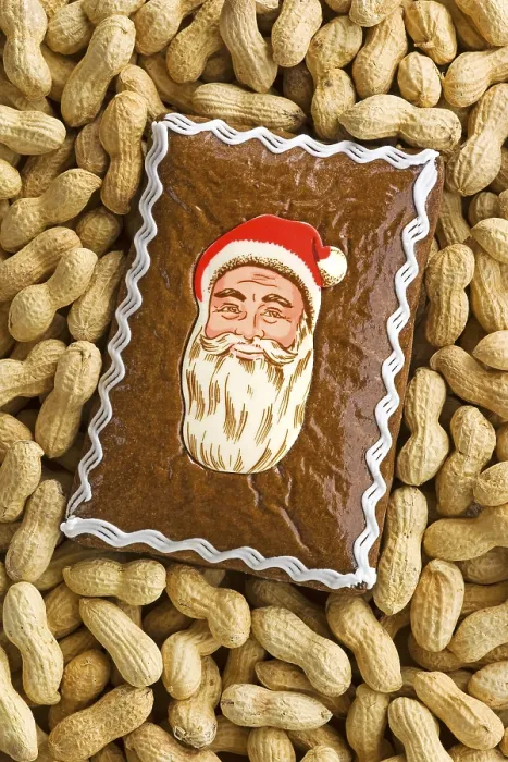 Framed Print : Gingerbread and Peanuts Print Framed Print : Gingerbread and Peanuts Print