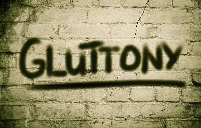 Framed Print : Gluttony Print Concept Framed Print : Gluttony Print Concept