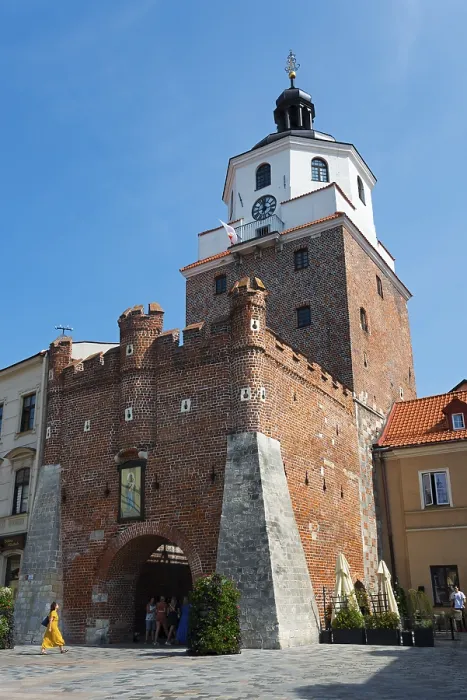 Framed Print : Gothic Tower Print, Lublin Poland Framed Print : Gothic Tower Print, Lublin Poland