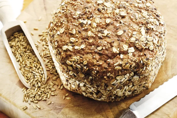 Framed Print : Whole Grain Bread Print
