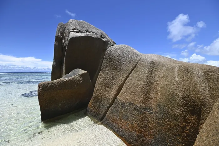 Framed Print : Granite Rocks at Anse Source d'Argent, La Digue Print Framed Print : Granite Rocks at Anse Source d'Argent, La Digue Print