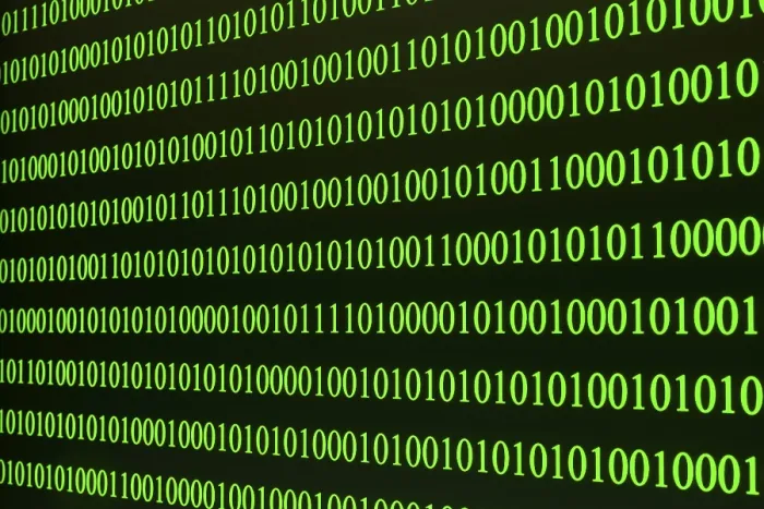Framed Print : Green Binary Code Print on Black Background Framed Print : Green Binary Code Print on Black Background