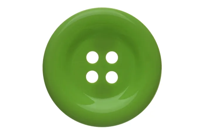 Framed Print : Green Button Print Framed Print : Green Button Print