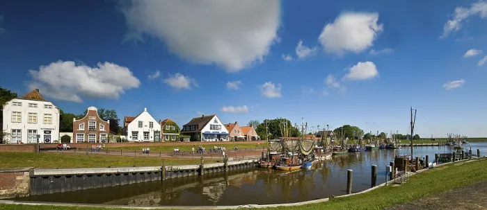 Framed Print : Greetsiel Harbour Print Framed Print : Greetsiel Harbour Print