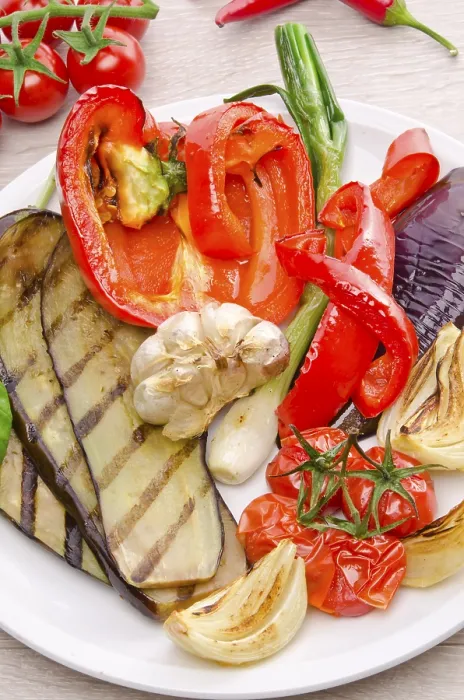 Framed Print : Grilled Vegetables Print Framed Print : Grilled Vegetables Print